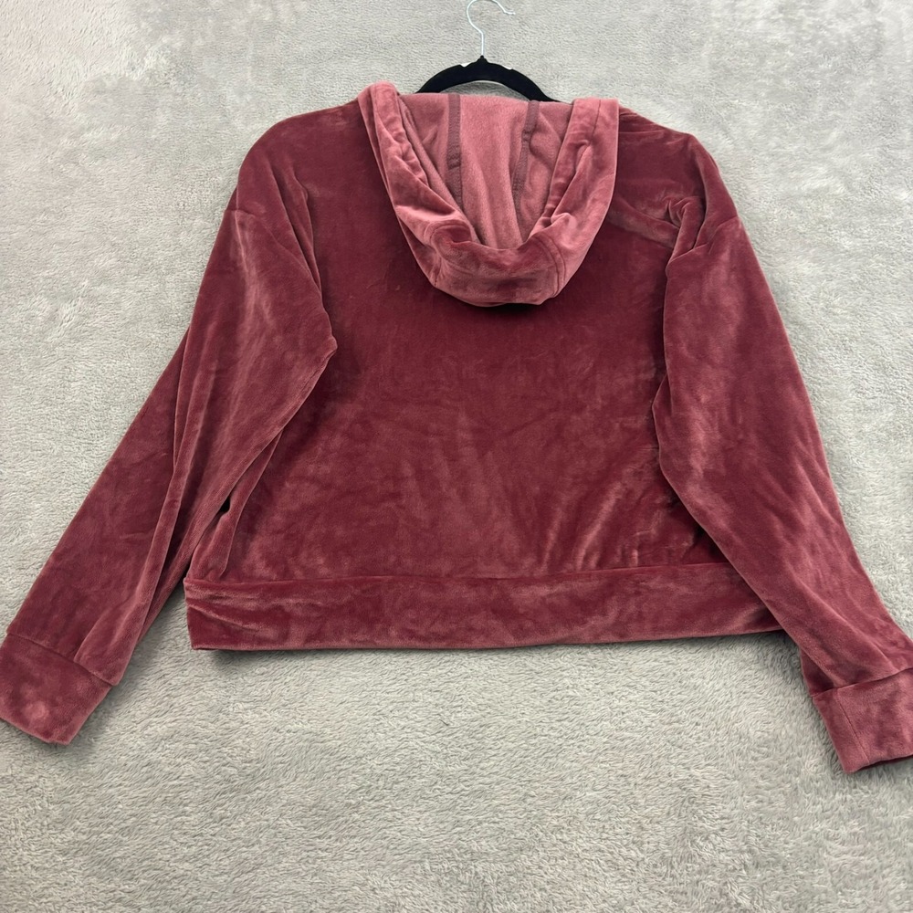 Summersalt Velour Hoodie Womens S Pink Plush Cozy Loungewear Athleisure Comfy - Picture 2 of 14